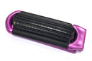 2 ALAZCO Folding Hair Brush With Mirror Compact Pocket Size Travel Car Gym Bag Purse Locker (2 Assorted Colors) ALAZCO