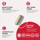 NAD Burn NAD Supplement Nicotinamide Adenine Wellness Formula, Help Restore NAD Levels, Support Metabolism Cellular Energy, NAD Supplement for Men & Women Non-GMO Gluten-Free 60 Capsules Infinity Warehouse