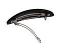Parcelona French Oval Celluloid Tortoise Shell Large 4" Automatic Hair Clip Hair Barrette for Women and Girls, Made in France (Shell) Parcelona