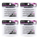 Ardell False Eyelashes Double Up Individuals Knot-Free Long Brown 4 Pack Ardell