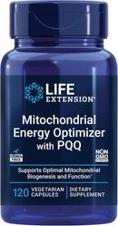Life Extension Mitochondrial Energy Optimizer with PQQ - Energy Supplement for Healthy Mitochondria - With Taurine, Vitamin B, Pyrroloquinoline Quinone - Gluten-Free, Non-GMO - 120 Vegetarian Capsules Infinity Warehouse