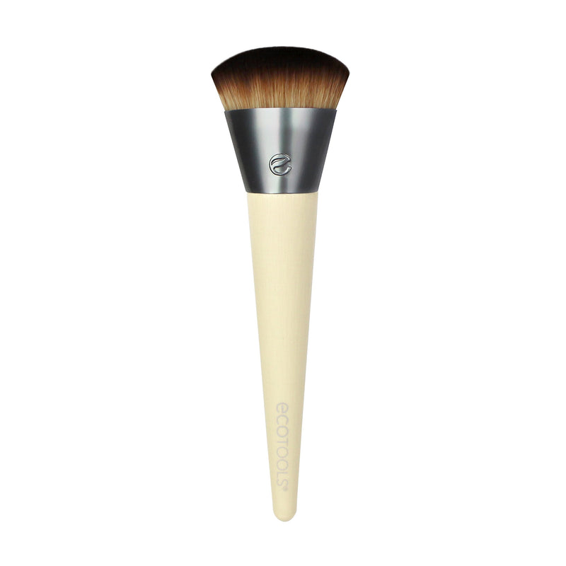EcoTools Makeup Brush for Professional Finish, for Foundation and Pressed Powder EcoTools
