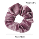 Lobaba Velvet Scrunchies Hair Ties Women - 6 Pack Big Vsco Girl Stuff Scrunchy for Hair Scrunchie Holder Elastic Bands With Zipper Pocket Gift For Friends Ivyu Store