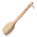 Slick- Shower Brush, Double Sided Brush, Back Scrubber, Bath Brush, Back Brush, Back Brush Long Handle for Shower, Shower Brushes for Your Back, Bath Brush Long Handle for Shower, Shower Back Scrubber Slick Solutions