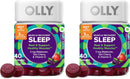 OLLY Muscle Recovery Sleep Gummies, Sleep and Sore Muscle Support, 3mg Melatonin, Tart Cherry, Vitamin D, Berry Flavor - 40 Count Infinity Warehouse
