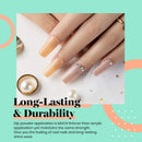 Beetles Dip Powder Nail Kit Starter, 6 Colors Nude Glitter Dipping Powder Set for DIY Salon Nail Art Manicure with Base Top Coat Activator Brush Saver Gifts for Women beetles Gel Polish Store