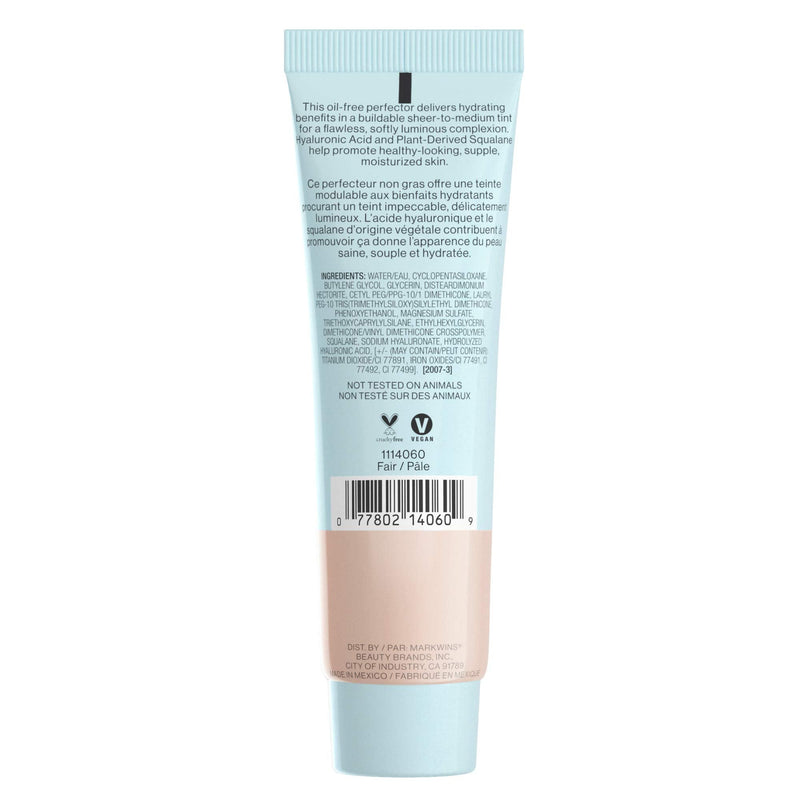 wet n wild Bare Focus Tinted Hydrator Tinted Skin Veil, Nourishing Foundation, Hyaluronic Acid, Fair Wet n Wild Store