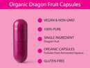 Organic Dragon Fruit Capsules, Freeze-Dried: 60 Capsules Infinity Warehouse