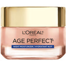 L'Oreal Paris Skincare Age Perfect Rosy Tone Cooling Night Moisturizer, Face Moisturizer to Reactivate Rosy Radiance and Firm skin, more supple skin overnight, 1.7 oz L'Oreal Paris
