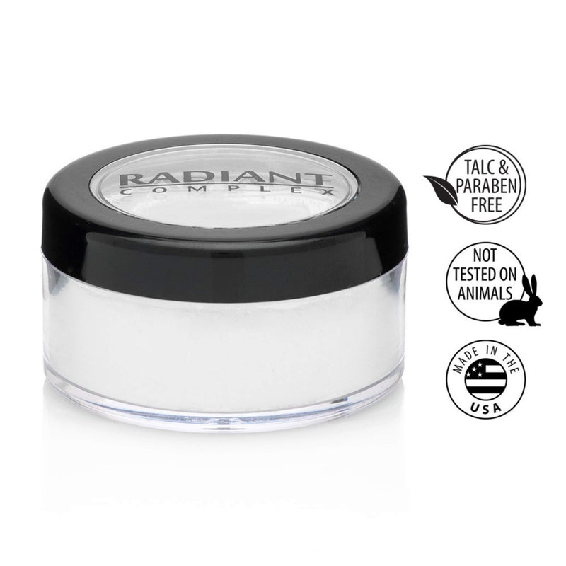Radiant Complex Translucent Finishing Powder Applies over Primer and Makeup to Protect Your Palette, Control Oil and Preserve Your Contour or Preferred Professional Styling (1 - Pack) Radiant Complex