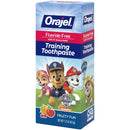 Orajel Kids Paw Patrol Fluoride-Free Training Toothpaste, Natural Fruity Fun Flavor,