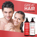 DHT Blocker Shampoo and Conditioner for Hair Loss With Biotin For Men, Women, Anti-Hair Loss Treatment, Rosemary Leaf Oil and Asparagus Extracts, for Thinning Hair (Shampoo and Conditioner) Infinity Warehouse
