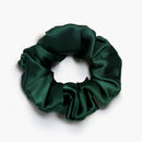 3Pack Silk Hair Scrunchy 100% Pure Mulberry Silk 16 Momme Scrunchies with Elastic Band Hair Ties for Women Girls michooyel