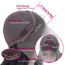 QTHAIR 14A Lace Front Wigs Human Hair 12A Grade Brazilain Straight Human Hair Wigs for Black Women 26" Pre Plucked Natural Hairline with Baby Hair 150% Density Natural Color QTHAIR Store