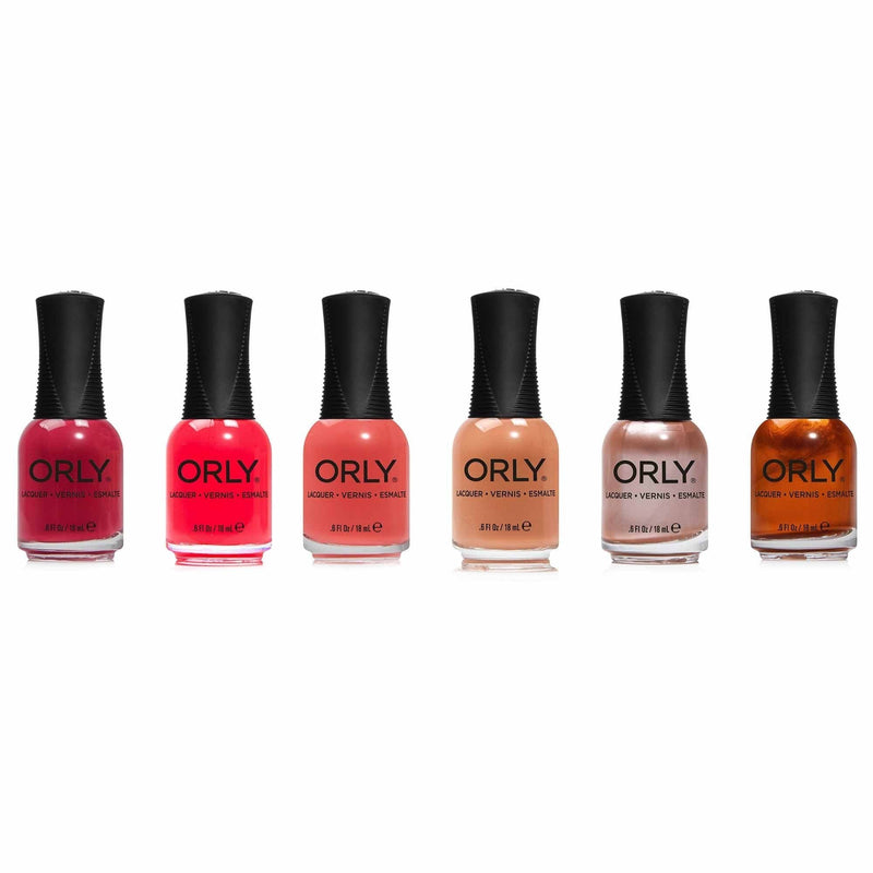 Orly Neon Earth Collection Summer 2018 Nail Lacquer Valley of Fire