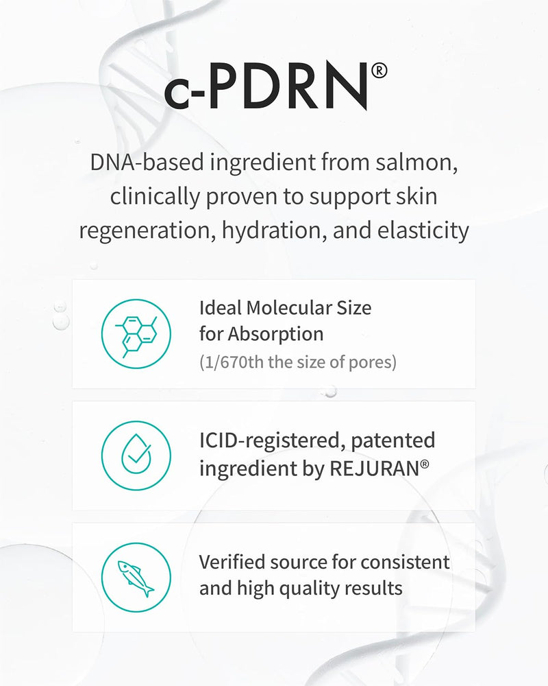REJURAN® Recover c-PDRN® Lifting Ampoule - High Does Original Salmon DNA PDRN Serum DNA for Rejuvenation, Hydration, Skin Soothing, and Intensive Anti-Aging Korean Skincare. (2ml x 14 Vials) Infinity Warehouse