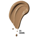 Maybelline Dream Radiant Liquid Medium Coverage Hydrating Makeup, Lightweight Liquid Foundation, Caramel, 1 Fl; Oz Maybelline New York