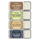 Viking Revolution 4 Pack Mens Solid Colognes 0.5 Oz - Men Solid Perfume with Cedar Wood, Clary Sage, Vetiver, Sandalwood Cologne for Mens - Travel Cologne Wax Gifts for Men Infinity Warehouse