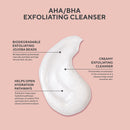 Murad AHA/BHA Exfoliating Cleanser, Travel Size 2 Fl Oz - Triple Action Exfoliating Facial Cleanser with Salicylic, Lactic and Glycolic Acid - Skin Smoothing Polish Murad