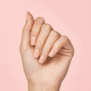 KISS imPRESS Color Press-On Manicure, Gel Nail Kit, PureFit Technology, Short Length, “Peevish Pink”, Polish-Free Solid Color Mani, Includes Prep Pad, Mini File, Cuticle Stick, and 30 Fake Nails KISS