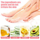 2pcs 60% Urea Hydrating and Anti-Cracking Foot Cream, Moisturising and Relieves Cracking and Dryness Foot Cream for Dry Cracked Feet And Hands（aloe + peach） Infinity Warehouse