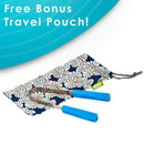 DrTung’s Tongue Cleaner, Stainless Steel Tongue Scraper Tongue Cleaner for Adults, Kids, Easy to Use Comfort Grip Handle drTung's