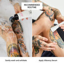 Stories & Ink Vibrancy Serum for Healed Tattoos, Brightening Treatment with Vitamin C to Revive Faded Tattoo Color, Lightweight Tattoo Care, Vegan, 2 Fl Oz / 60ml Infinity Warehouse