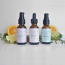 Natural Firm & Glow Skincare Set of 3 Serums – Skin Care Kit with 20% Vitamin C Serum, Peptide Complex Serum, Niacinamide Vitamin B3 Serum by Eva Naturals Eva Naturals