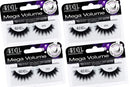 Ardell Mega Volume Lash 255 Multi-Layered False Lashes, NeverFlat Curl Technology, 4 pairs Ardell
