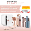 Finishing Touch Flawless Silk Face Mask Washable Soft and Gentle on Skin, Blush, 1 Count Finishing Touch