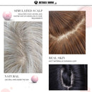 Esmee 24Inch Charming Wig Light Gold Long Wigs for Women Middle Parting Natural Straight Heat Resistant Synthetic Wigs for White Women with Bangs Esmee Store