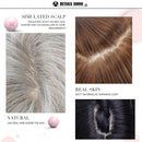 Esmee 24Inch Charming Wig Light Blonde Long Wigs for Women Middle Parting Natural Straight Heat Resistant Synthetic Wigs for White Women with Bangs Esmee
