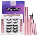 Arishine Magnetic Eyeliner and Lashes Kit, Magnetic Eyeliner for Magnetic Lashes Set, With Reusable Lashes [5 Pairs] Arishine
