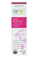 Aura Cacia Organic Rosehip Restoring Serum 1 fl oz Aura Cacia