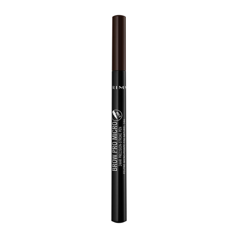 Rimmel Rimmel brow pro micro 24hr stroke pen in 004 dark brown, 0.31 Ounce Rimmel
