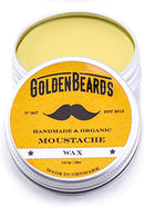 Moustache Wax & Folding Small Comb Get The Best Moustache Wax KIT with a 3" Folding Comb at Best Price.A Must to use for Your Moustache Golden Beards Kobenhavn BALM GROOMING OIL
