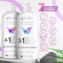 Fights Hair Loss, Roottina Daily Routine Shampoo and Conditioner Set with DHT Blockers for Women, Promotes Hair Thickening and Growth, , Made in USA (16 fl oz x 2) Infinity Warehouse