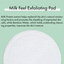 LAPCOS Milk Feel Exfoliating and Cleansing Pads, Clear Acne Prone Skin, Nourishing for Improved Skin Texture, Single Scrub (5-Pack) LAPCOS