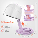 TASALON 1875W Ionic Hooded Hair Dryer Bonnet with 3 Heating Settings, Professional Sit Under Hair Dryers for Women with Ceramic Technology, Portable Hair Dryer with Hood, Hooded Dryer for Home & Salon Infinity Warehouse