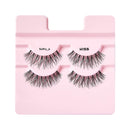 KISS Looks So Natural False Eyelashes Double Pack, Lightweight & Comfortable, Natural-Looking, Tapered End Technology, Reusable, Cruelty-Free, Contact Lens Friendly, Style Sultry, 2 Pairs KISS