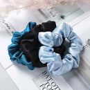 ZIMASILK 100% Mulberry Silk Hair Scrunchies-Standard, Small, Mini-Best for Women and Girls’Hair.19MM Elastic Hair Bands for Ponytail Holder.Gentle And No hurt.(3 Sizes,Taupe) ZIMASILK