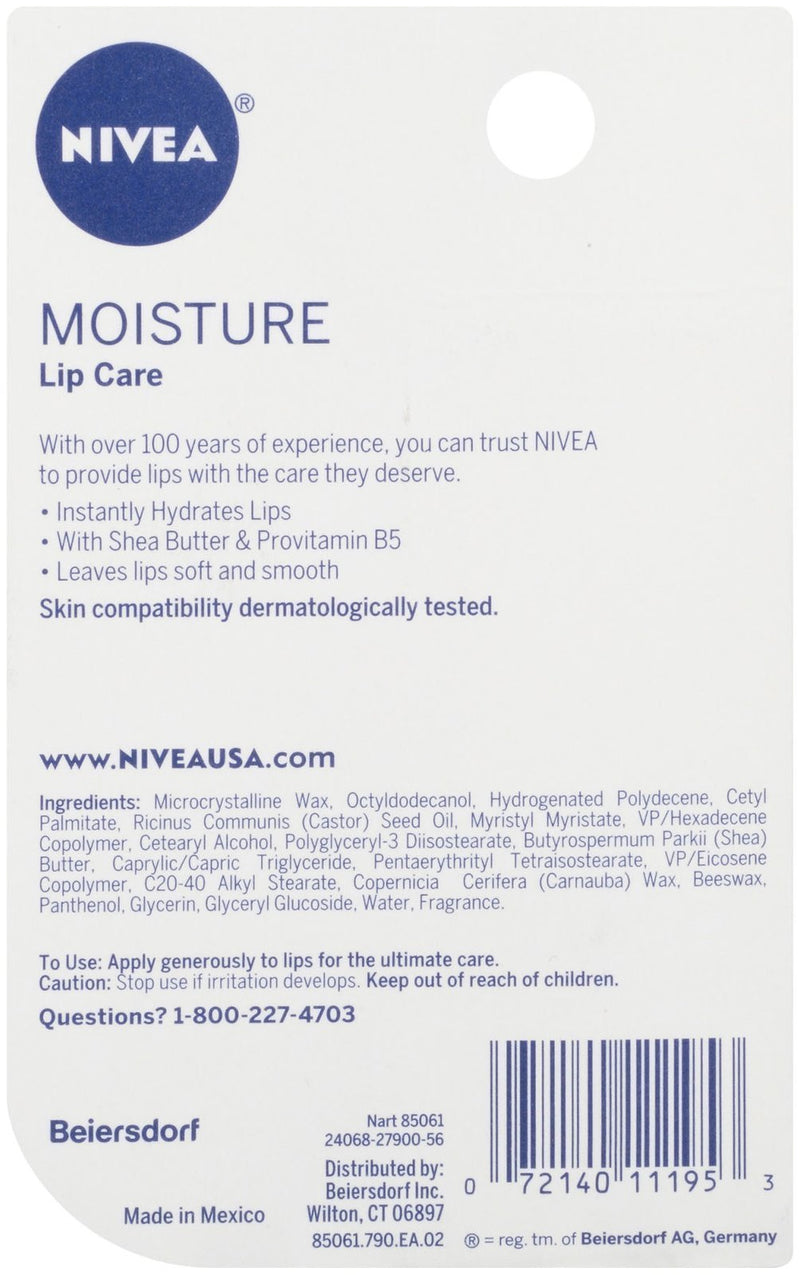Nivea Lip Care A Kiss of Moisture Lip Care Stick NIVEA