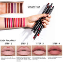 DC-BEAUTIFUL 18 Colors Lip Liners Pencil Set with 2 Pencil Sharpeners, Premium Waterproof Smooth Lip Pencils, Long Lasting Matte Makeup Lipliners(2022 Upgraded) DC-BEAUTIFUL