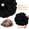 Messy Bun Hair Piece for Women Thick Updo Scrunchies Hair Extension Ponytail Hair Accessories Platinum Blonde OMGREAT