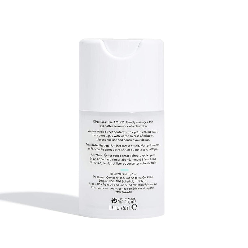 Honest Beauty The Daily Calm Lightweight Moisturizer | Vegan | Calms Redness + Irritation | Hypoallergenic, Dermatologist Approved & Cruelty Free | 1.7 fl. oz. Honest Beauty Store
