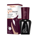 Sally Hansen Salon Gel Polish Nail Lacquer, Pat On The Black, 0.14 Fl Oz Sally Hansen