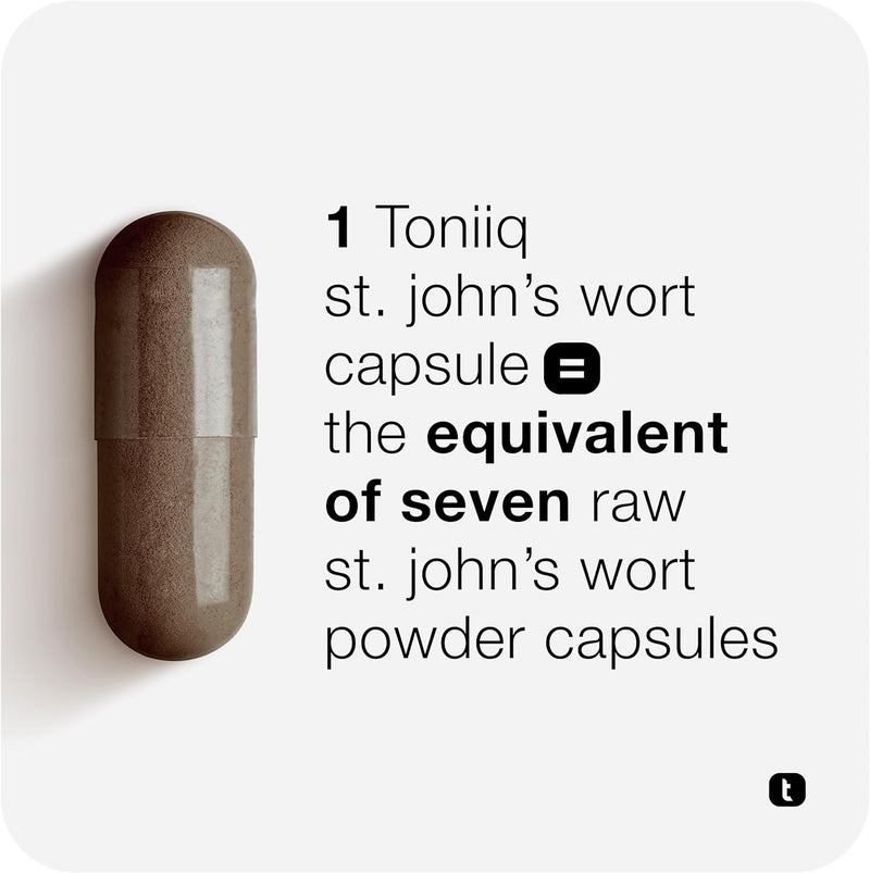 1,000mg Ultra High Strength St. John's Wort Capsules (Non-GMO) - 7X Concentrated Extract - 0.3% Hypericin - Highly Purified and Bioavailable - 120 Capsules Infinity Warehouse
