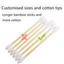 Organic Cotton Swabs Large Size 860pcs, Longer Bamboo Stick and More Cotton Quanzhou Chenchenchen E-Commerce Co.,Ltd