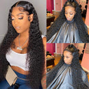 Perstar 30'' Lace Frontal Human Hair Wig Water Wave Lace Wigs Wet and Wavy Human Hair Wig with Baby Hair Pre Pluked Human Hair Wigs for Black Woman 100% Unprocessed Virgin Human Hair Lace Front Wigs… Perstar Store
