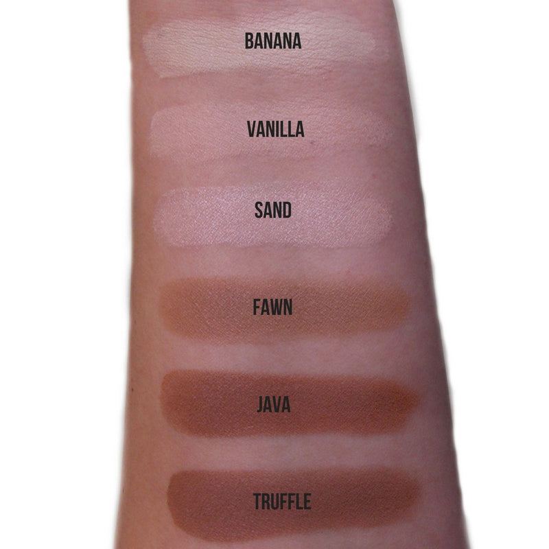 Banana Setting Highlighting Pressed Powder Makeup - Yellow Under Eye Concealer, Color Corrector, Contour Highlight Palette Refill Magnetic Pan 37mm, Professional Cosmetics, Paraben Gluten Cruelty Free Beauty Junkees